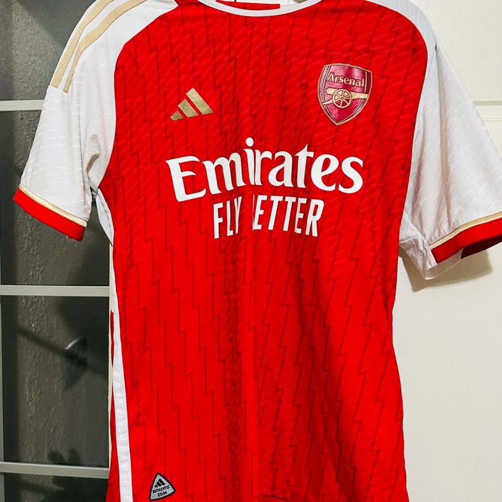 Adidas Arsenal Red and White Jersey